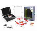DWI 4.5CM 2.4G 4CH 6 axis Mini Pocket Drone Packing By Suitcase